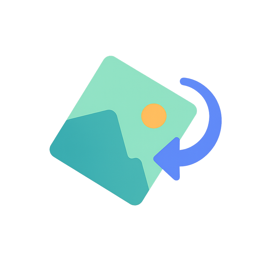 Girar imagem de foto on-line gif, jpeg, png on-line